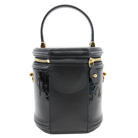 Louis Vuitton  Cannes Magnetique Monogram Vernis Shoulder Bag Black - Picture 4 of 12